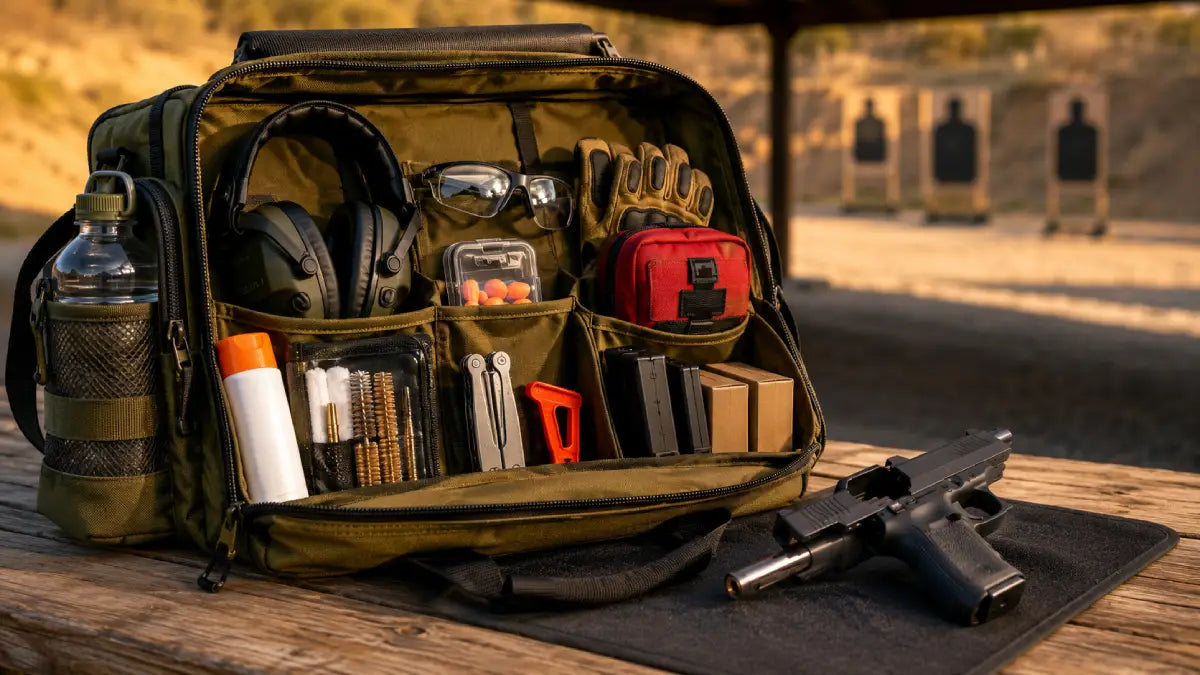 Range Bag Essentials: What to Pack for a Safer Range Day