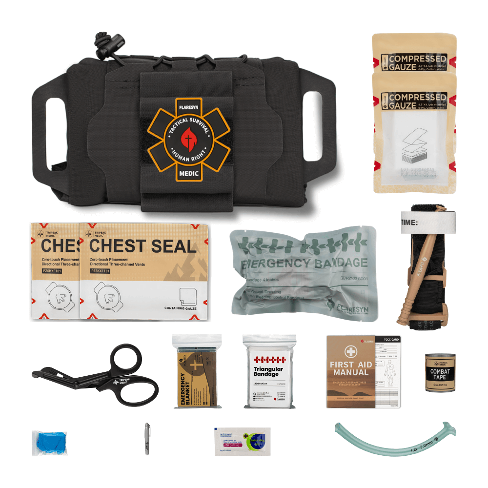 FlareSyn Rapid-Deploy EDC MOLLE Pouch - Everyday Carry (EDC) Readiness