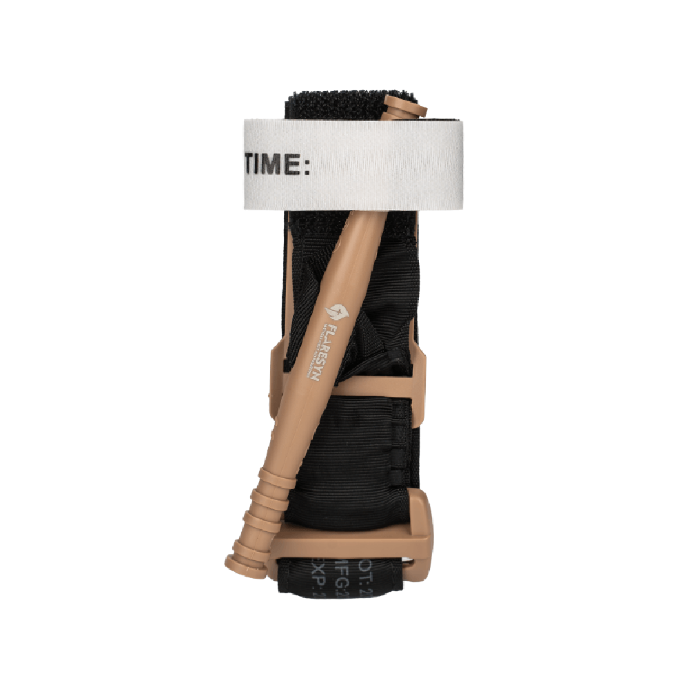 FlareSyn Tactical Windlass Tourniquet - Professional Combat Medical Setup