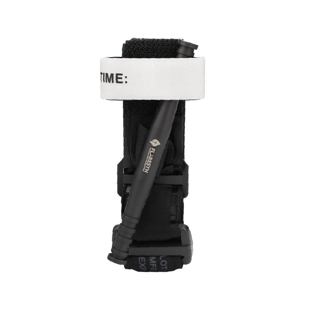 FlareSyn Tactical Windlass Tourniquet - Tactical MOLLE Mounting Scenario