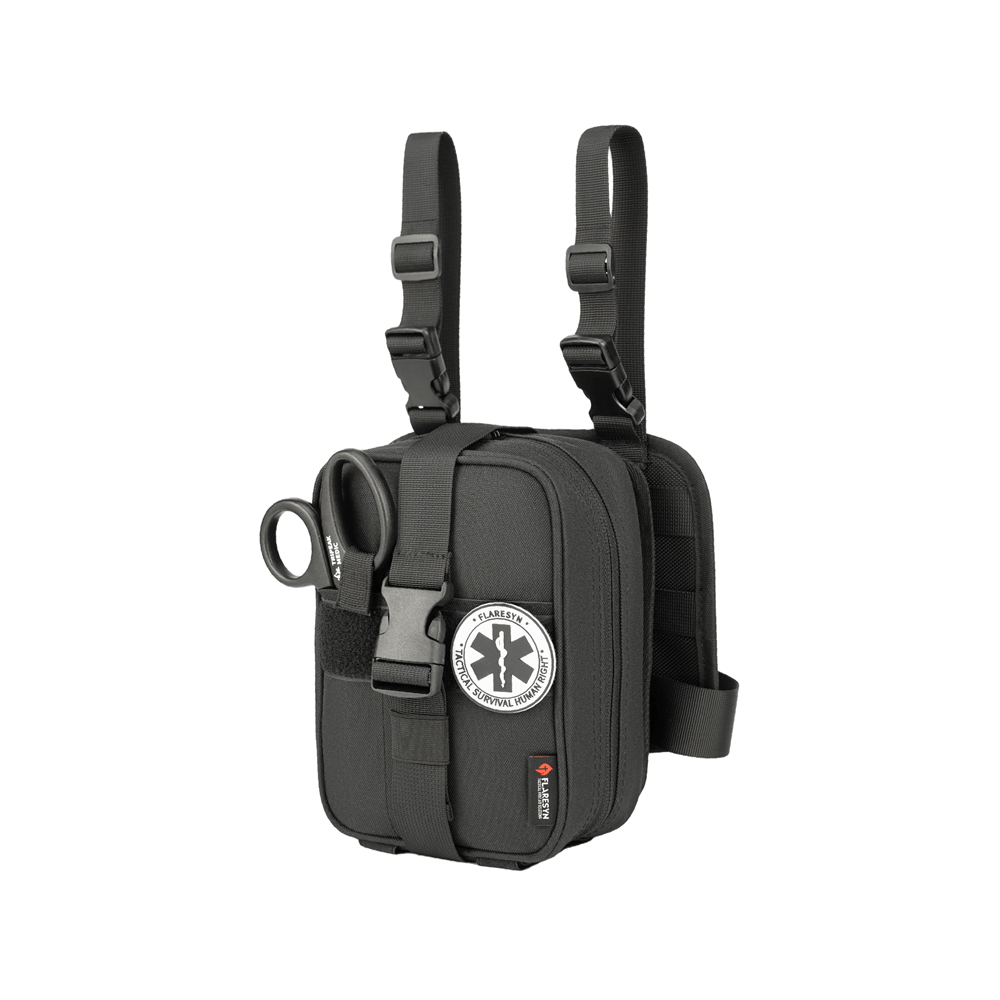 FlareSyn DLK Drop Leg Tactical First Aid Pouch - FlareSyn