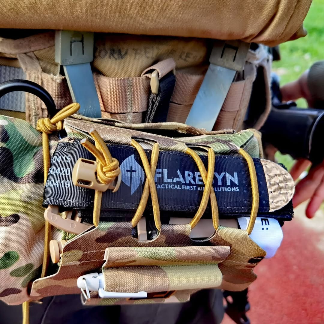 FlareSyn Tactical Windlass Tourniquet - Field Application and Emergency Action