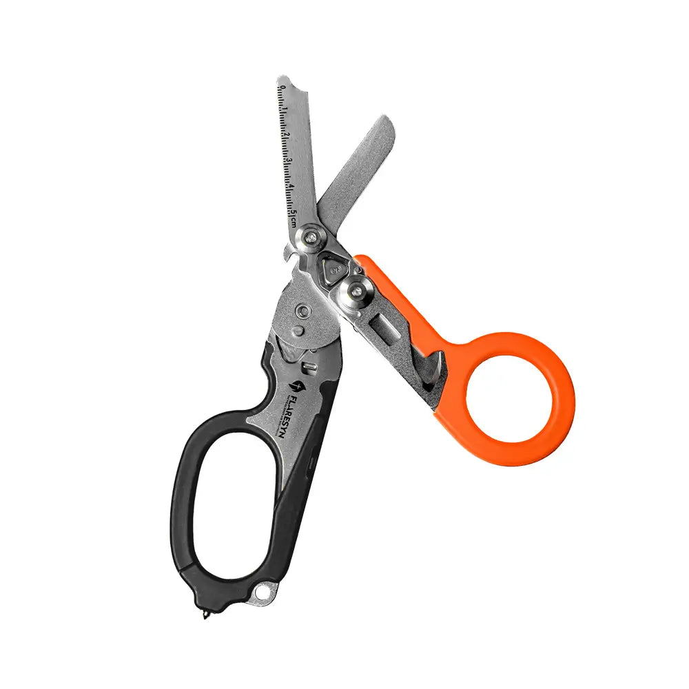 Multi - Purpose Folding Stainless Steel Scissors - FlareSyn