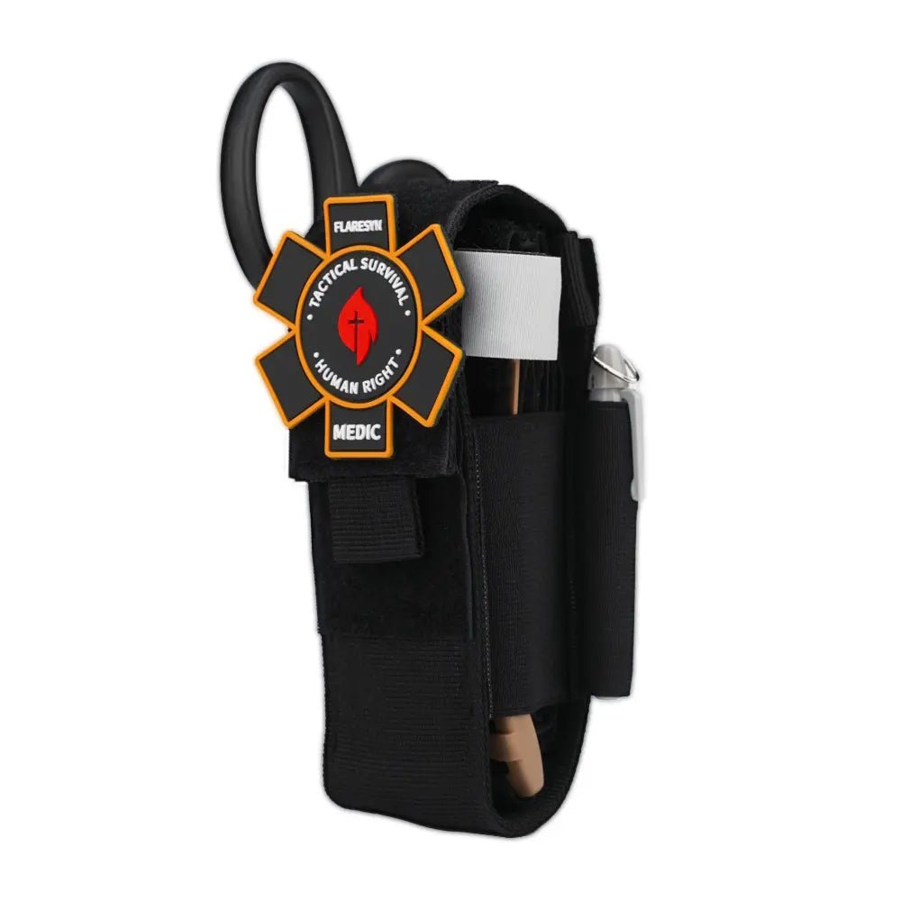 FlareSyn Mini IFAK Tourniquet Kit - Field Application and Emergency Action