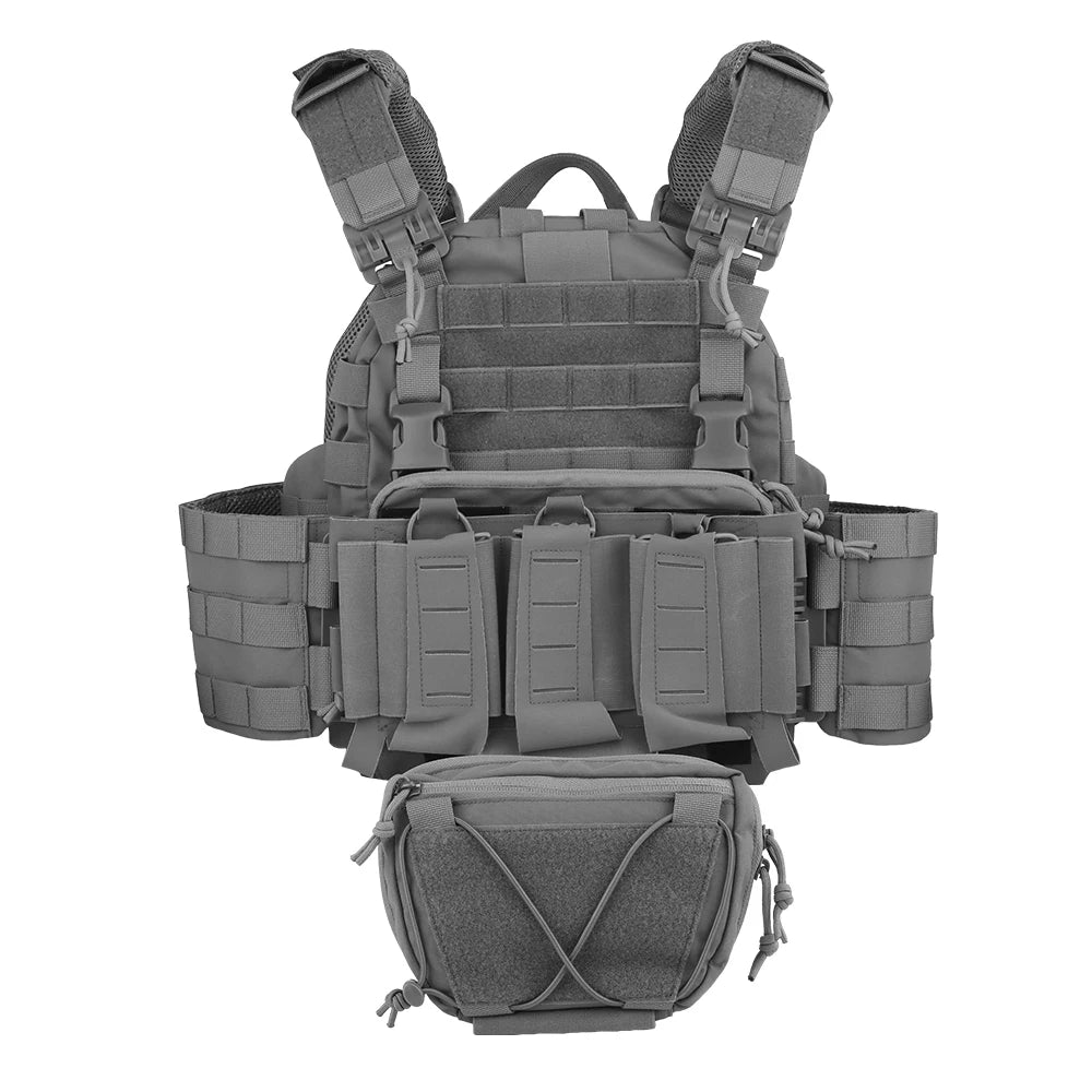FlareSyn Rapid MAG Carrier Tactical Vest - Professional Combat Medical Setup