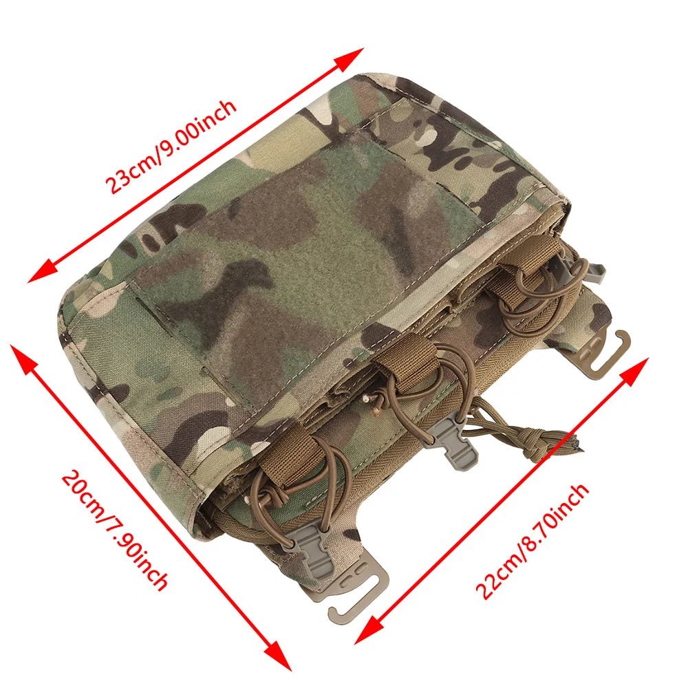 FlareSyn Triple Mag Carrier Tactical Vest - Professional Combat Medical Setup