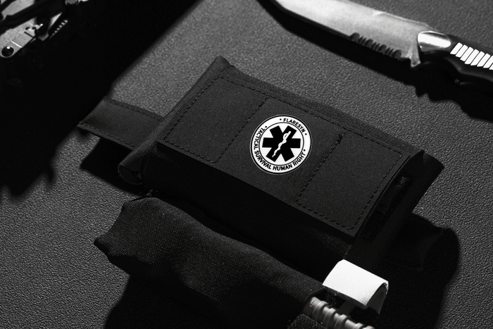 Micro Trauma EDC MOLLE Pouch with Rapid-Deploy Tourniquet Sleeve for Everyday Carry, Tactical, and Outdoor Use