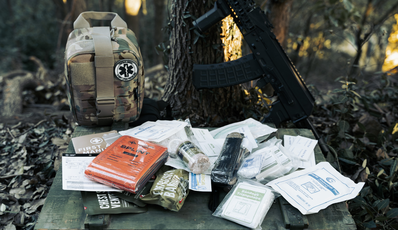Real trauma kit stories showing a FlareSyn IFAK kit ready for emergencies
