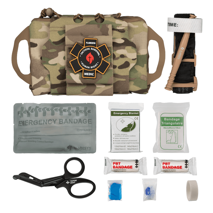 Rapid - Deploy EDC MOLLE Pouch - FlareSyn