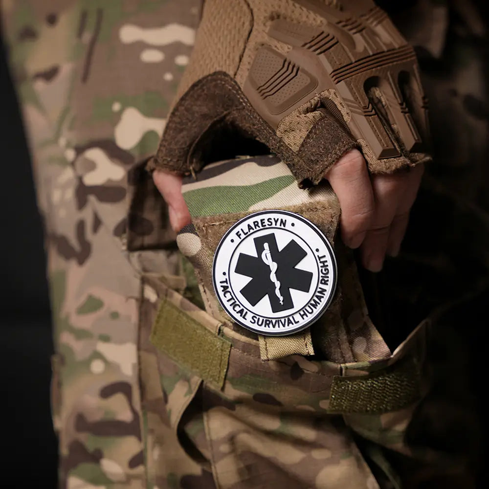 Flaresyn™ Wallet IFAK | Slim EDC Pocket Trauma Kit (Pre-filled)