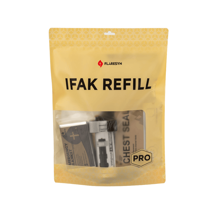 Tactical Trauma Kit(A)-Refill IFAK for Emergency Bleeding Control - FlareSyn