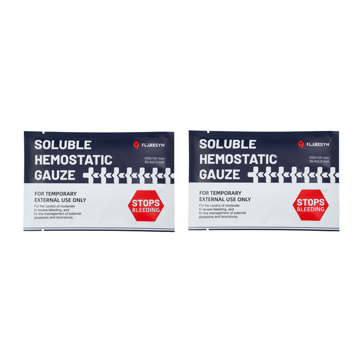 Soluble Hemostatic Gauze - FlareSyn
