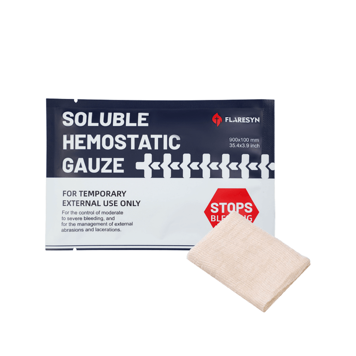 Soluble Hemostatic Gauze - FlareSyn