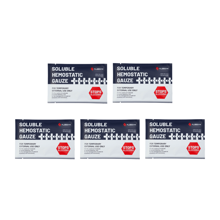 Soluble Hemostatic Gauze - FlareSyn