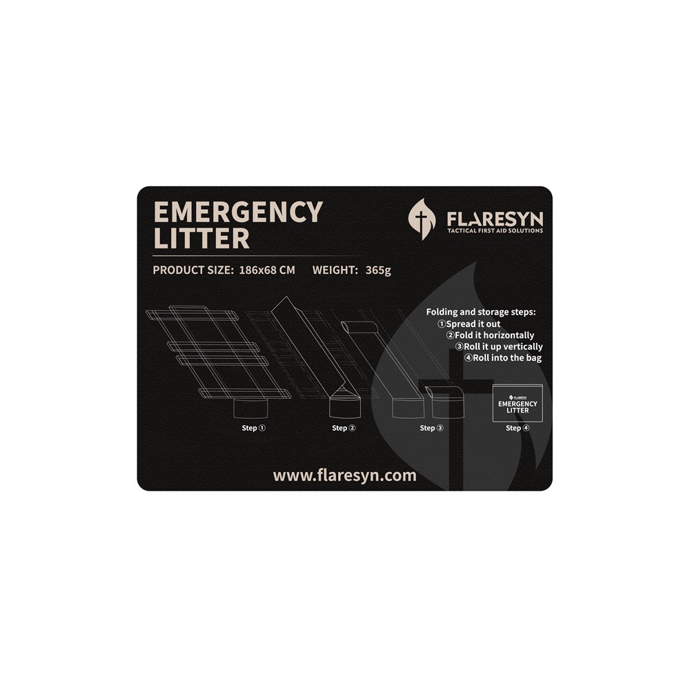 FlareSyn Multi-Purpose Emergency Evacuation Stretcher - Field Application and Emergency Action