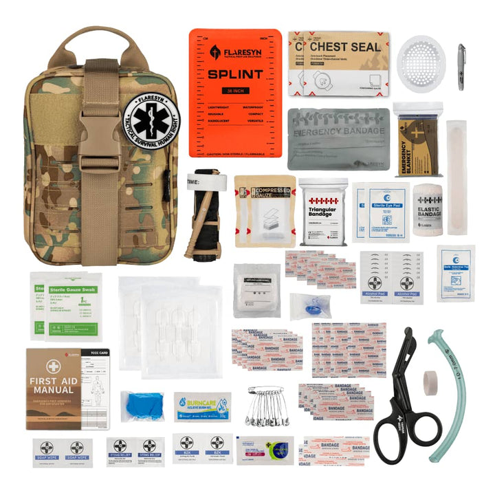 87d3b5ade0ccbSE IFAK Trauma Kit Multicam with zip - FlareSynd88d4cddfafa479d67b