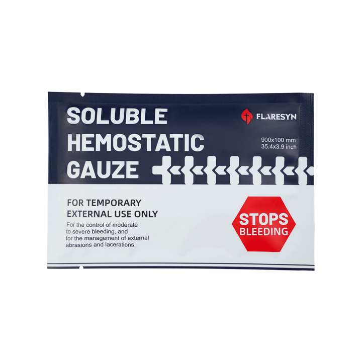 Soluble Hemostatic Gauze - FlareSyn