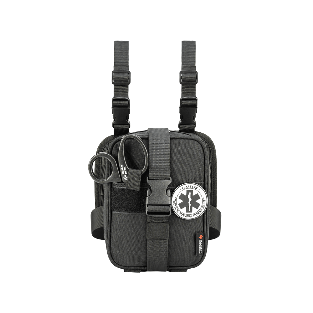 FlareSyn DLK Drop Leg Tactical First Aid Pouch - FlareSyn