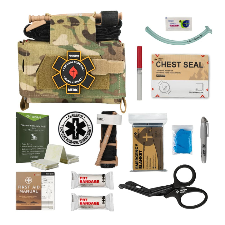 FlsreSyn Compact Tactiacl Trauma IFAK MULTICOLOR - Flaresyn