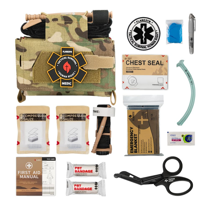 FlsreSyn Compact Tactiacl Trauma IFAK Multicam - Flaresyn