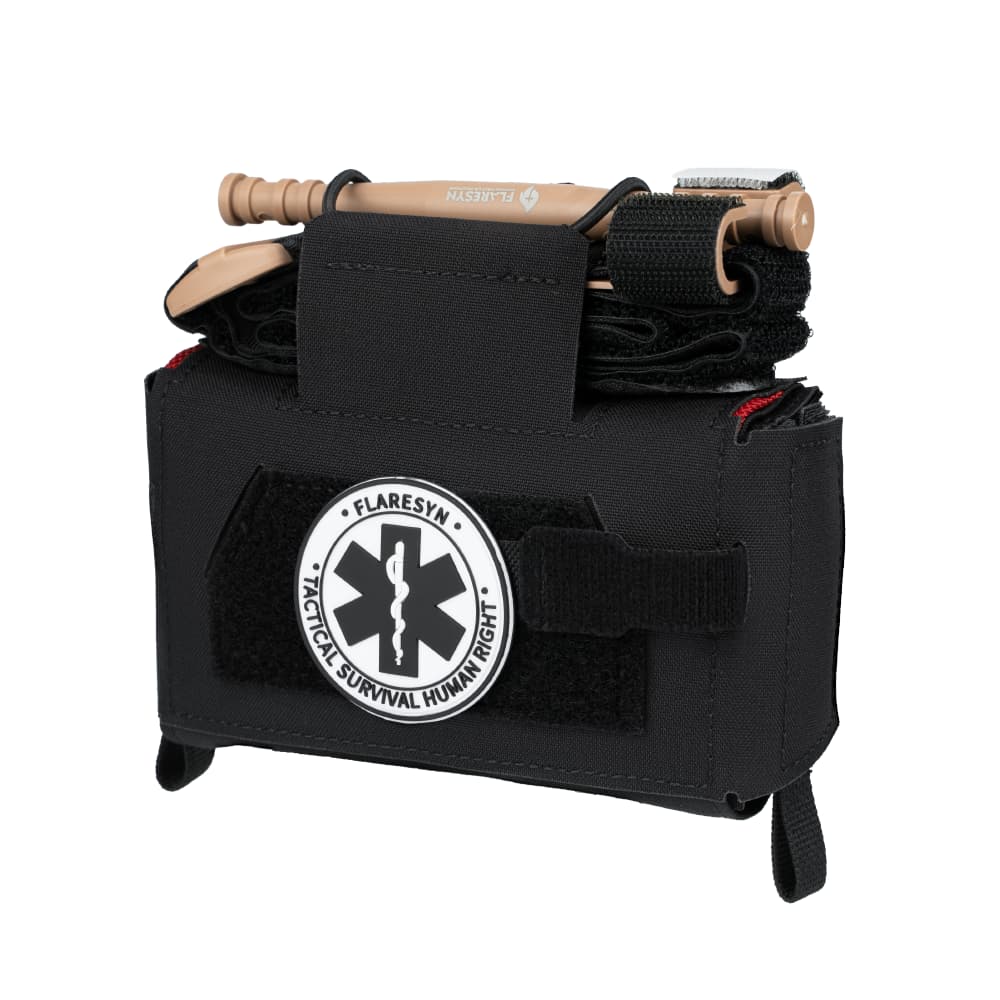 FlsreSyn Compact Tactiacl Trauma IFAK black - Flaresyn