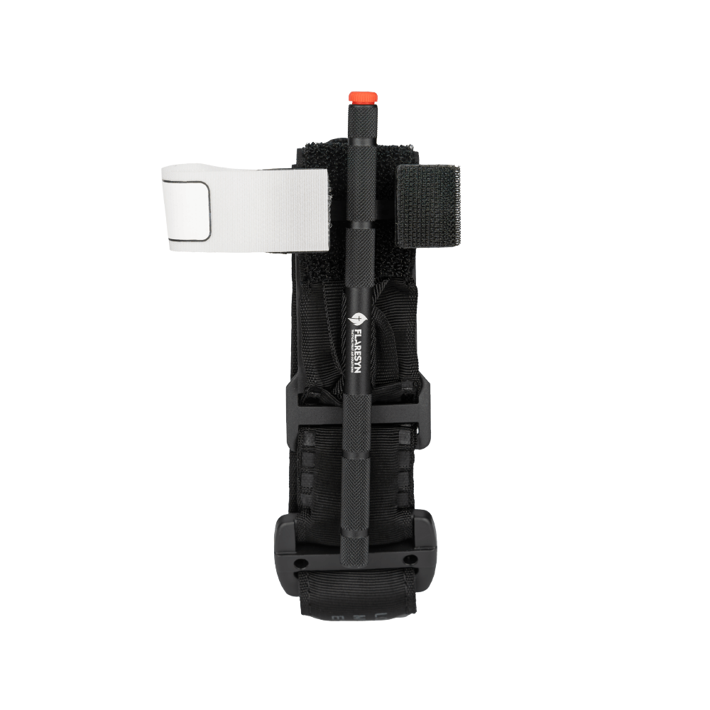 FlareSyn Metal Windlass Tourniquet for Tactical & EDC - Field Application and Emergency Action