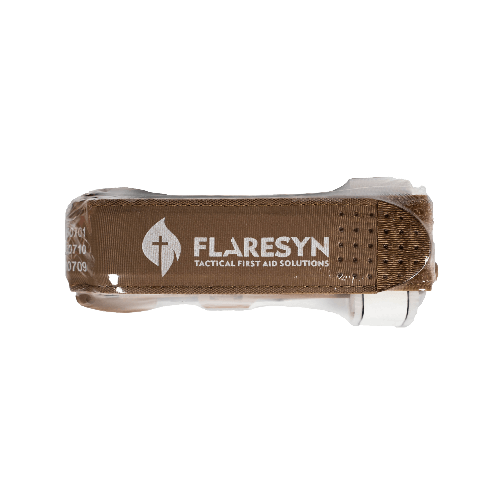 FlareSyn Metal Windlass Tourniquet for Tactical & EDC - Field Application and Emergency Action