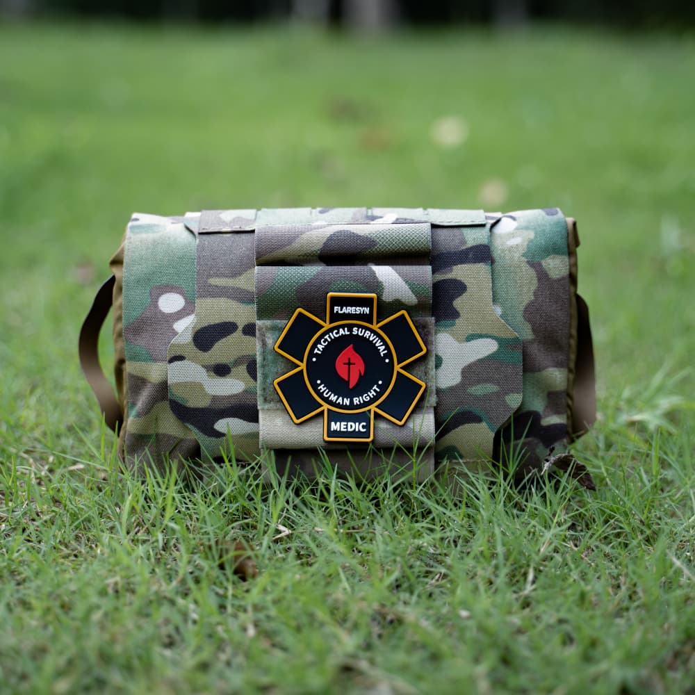FlareSyn Rapid-Deploy EDC MOLLE Pouch - Tactical Gear Field Deployment