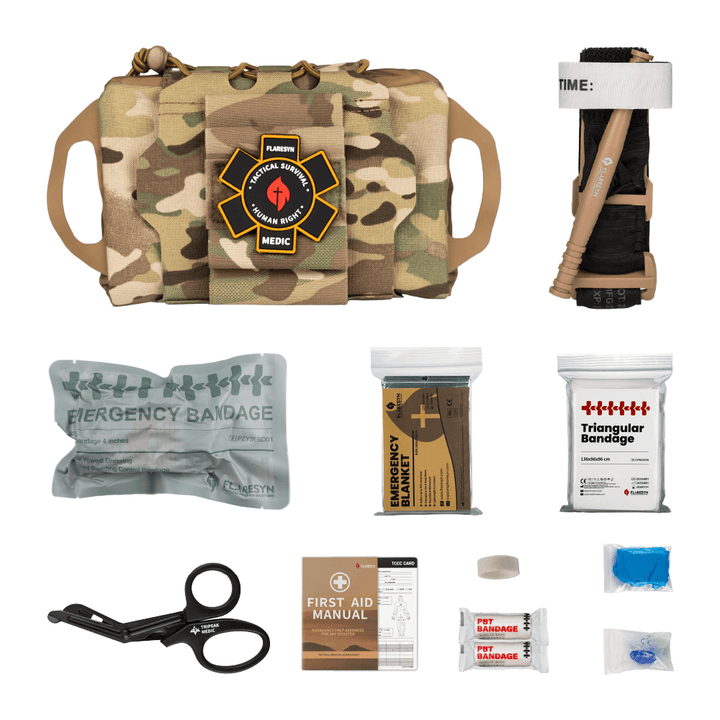 Multicam Rapid - Deploy EDC MOLLE Pouch - FlareSyn