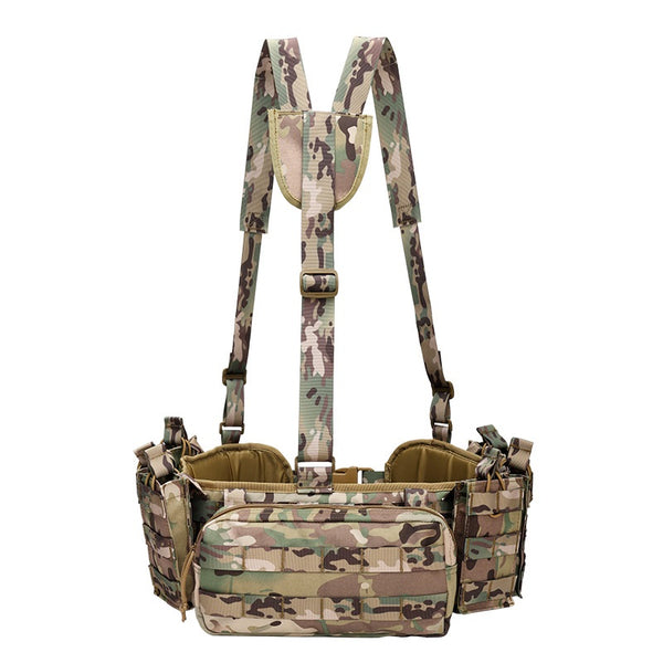 Outdoor Tactical Chest Rig Training Gear Vest - TriPeakMedic