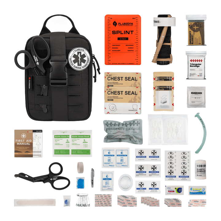 SE IFAK Trauma Kit Black - FlareSyn