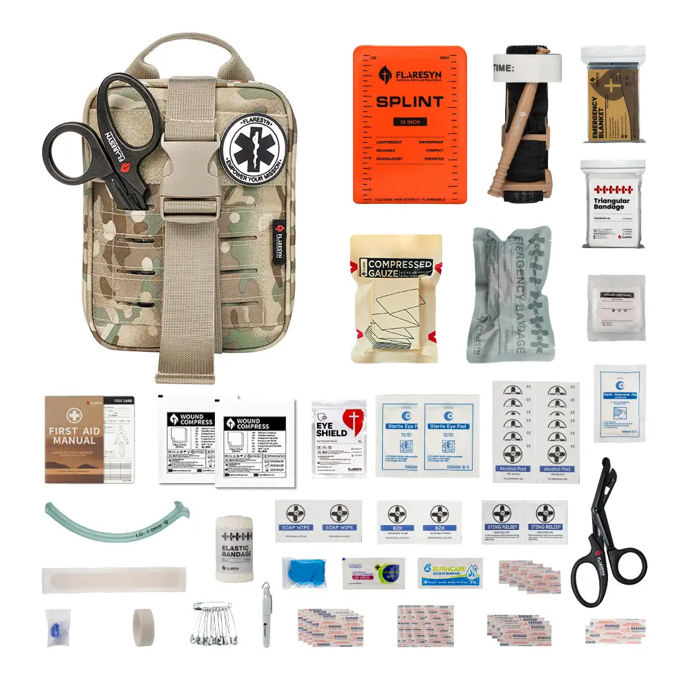 FlareSyn SE Tactical IFAK Kit - Everyday Carry (EDC) Readiness