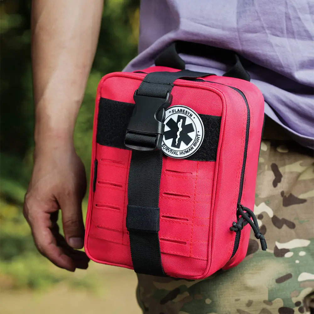 FlareSyn SE Tactical IFAK Kit - Field Application and Emergency Action