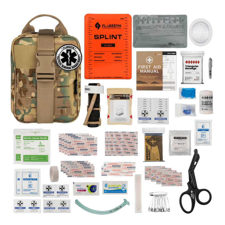 SE IFAK Trauma Kit Multicam STANDARD - FlareSyn