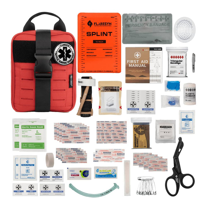 SE IFAK Trauma Kit Red STANDARD - FlareSyn