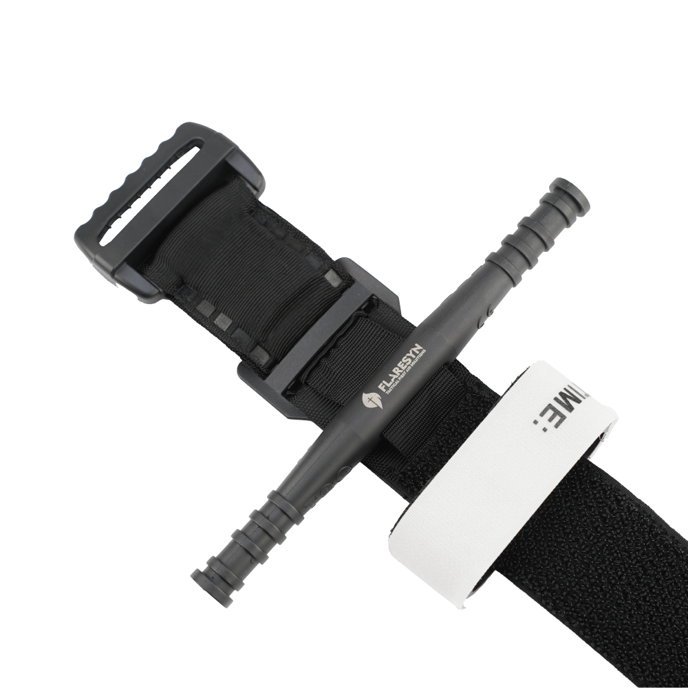 FlareSyn Tactical Windlass Tourniquet - Tactical MOLLE Mounting Scenario