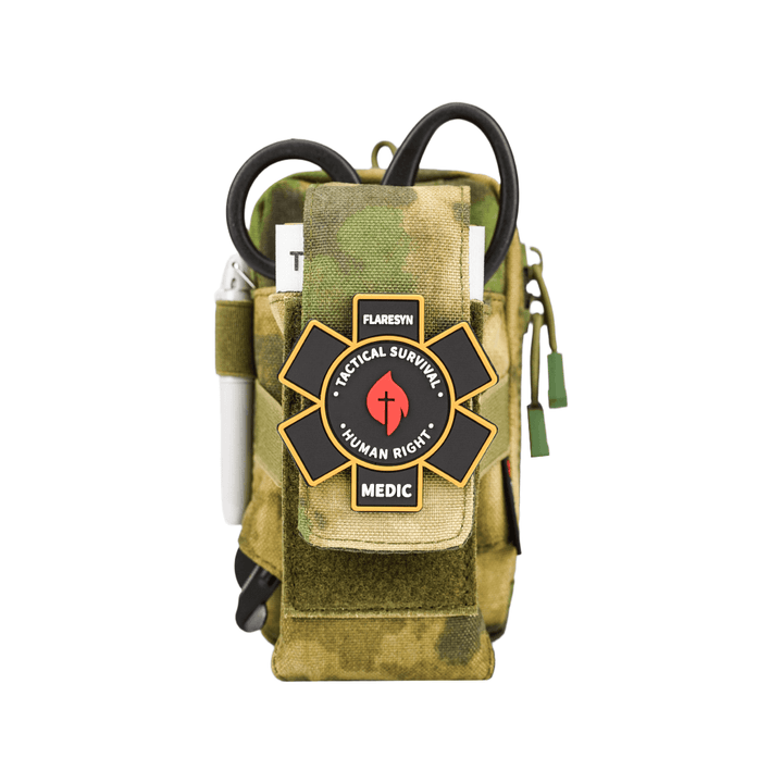 EDC IFAK Trauma Kit Molle Tactical Pouch - FlareSyn