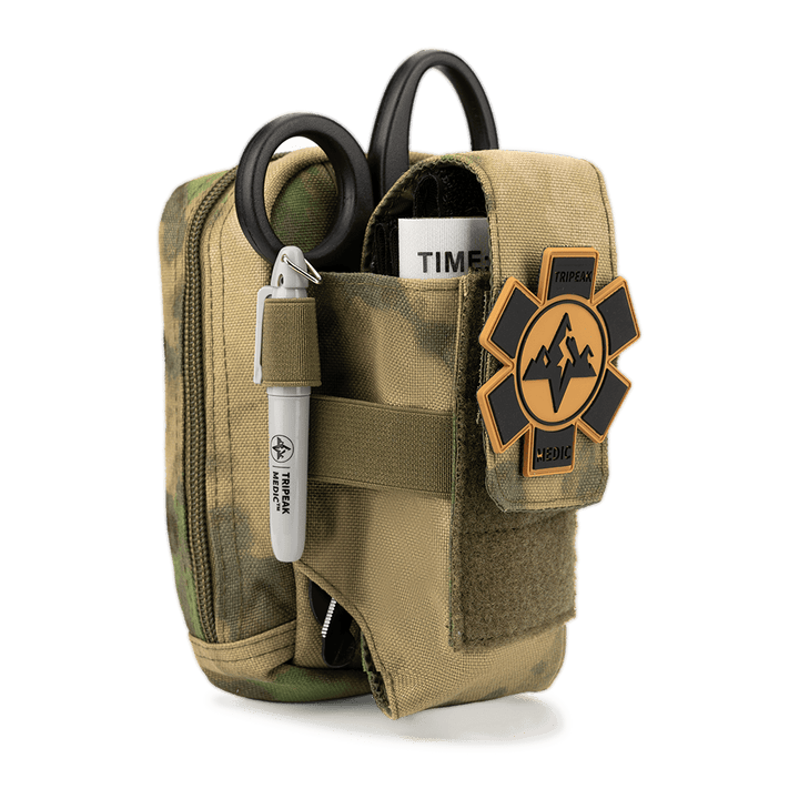 EDC IFAK Trauma Kit Molle Tactical Pouch - FlareSyn