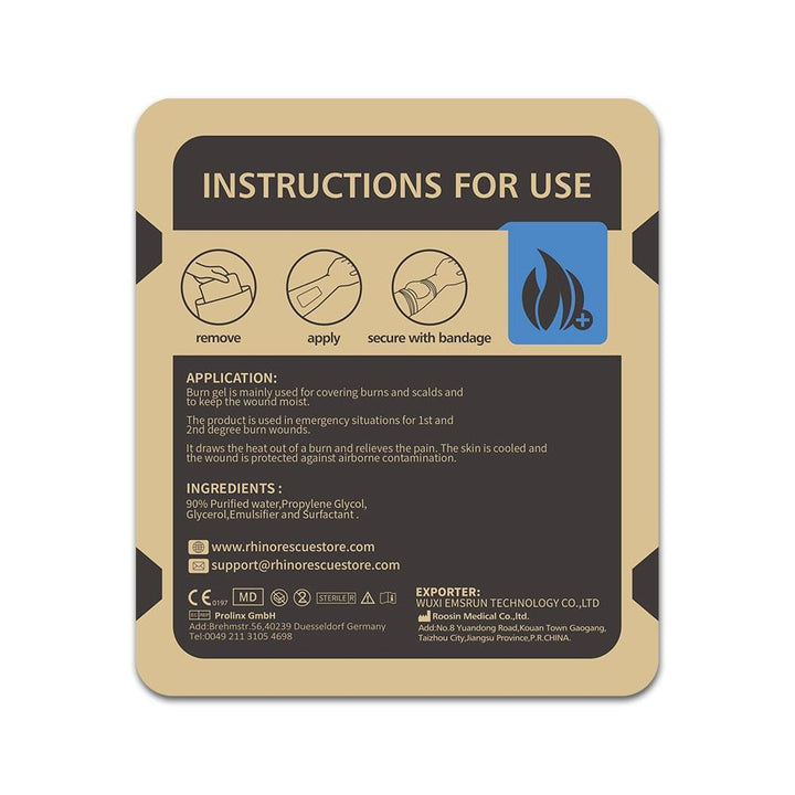 Emergency Burn Dressing - FlareSyn