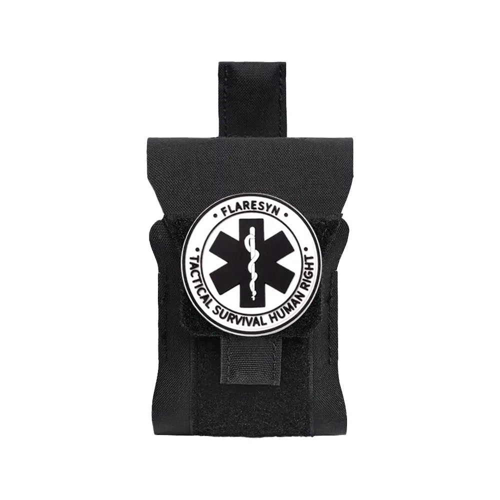 Flaresyn™ Wallet IFAK | Slim EDC Pocket Trauma Kit (Pre-filled)