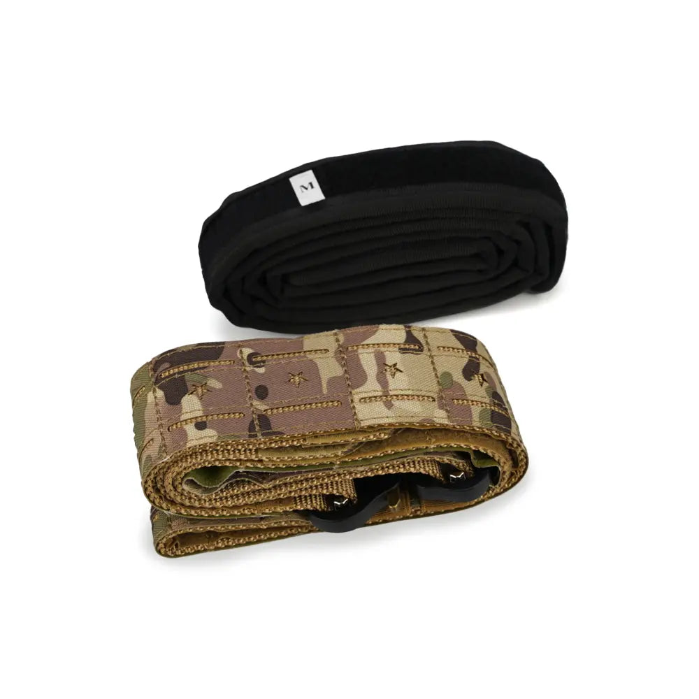FlareSyn Laser-Cut MOLLE Tactical Duty Belt - Everyday Carry (EDC) Readiness