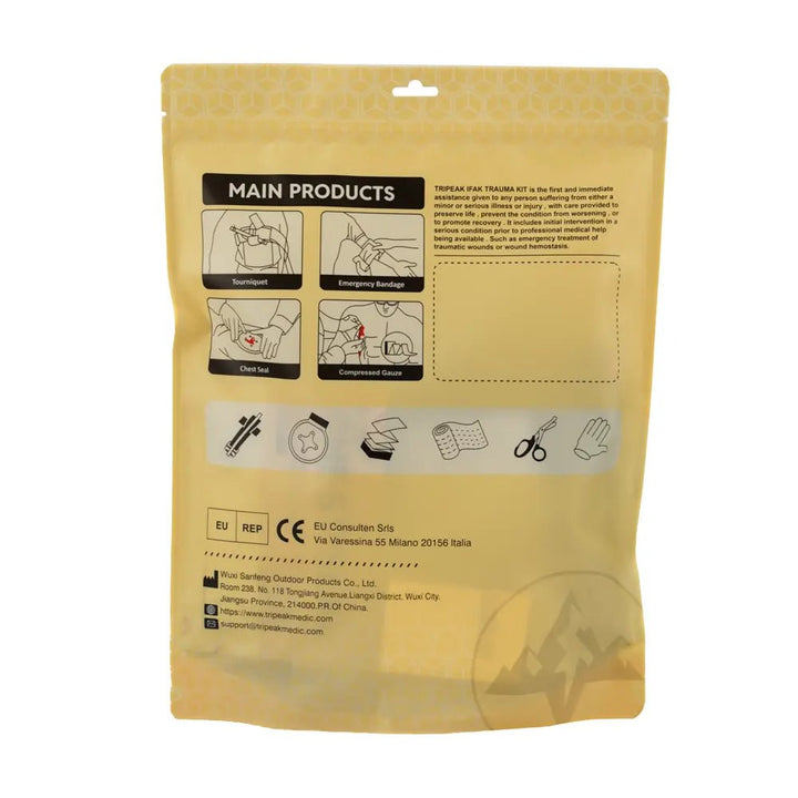 Tactical Trauma Kit(A) - Refill IFAK for Emergency Bleeding Control - FlareSyn