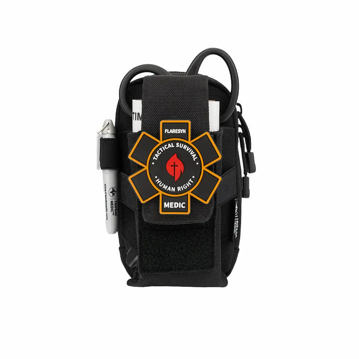 EDC IFAK Trauma Kit Molle Tactical Pouch - FlareSyn