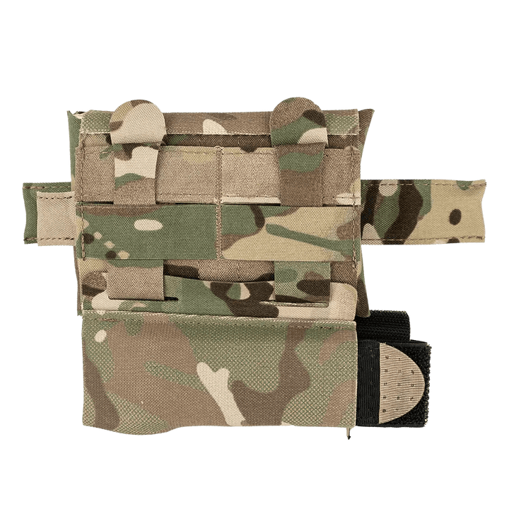 Micro Trauma EDC MOLLE Pouch with Rapid Deploy Tourniquet Sleeve - FlareSyn