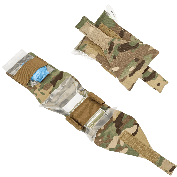 Micro Trauma EDC MOLLE Pouch with Rapid Deploy Tourniquet Sleeve - FlareSyn