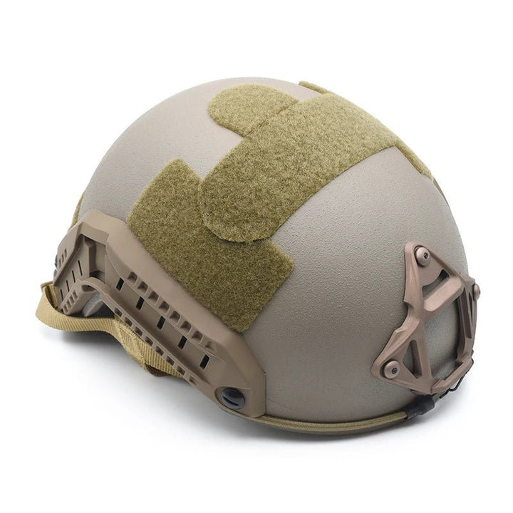 Elite Tactical Helmet DE - High Cut Airsoft Edition - FlareSyn