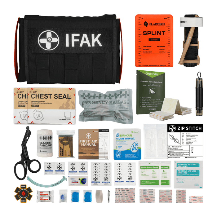 Pre-filled Tactical IFAKs | Complete Trauma & First Aid Kits
