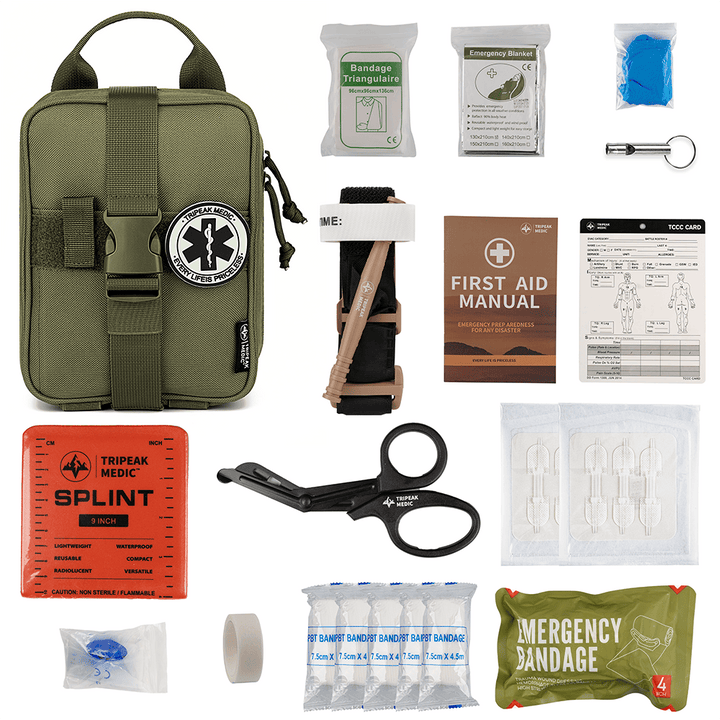 Tactical IFAK First Aid Survival Kit - FlareSyn