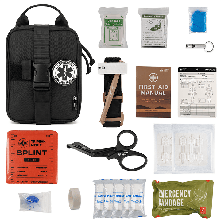 Tactical IFAK First Aid Survival Kit - FlareSyn
