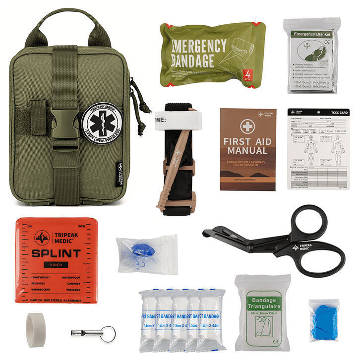 Tactical IFAK First Aid Survival Kit - FlareSyn